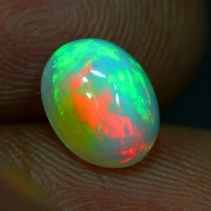1.10 Cts_Great Collection_100 % Natural Untreated Multi-Color Flash Welo Opal - Picture 1 of 3
