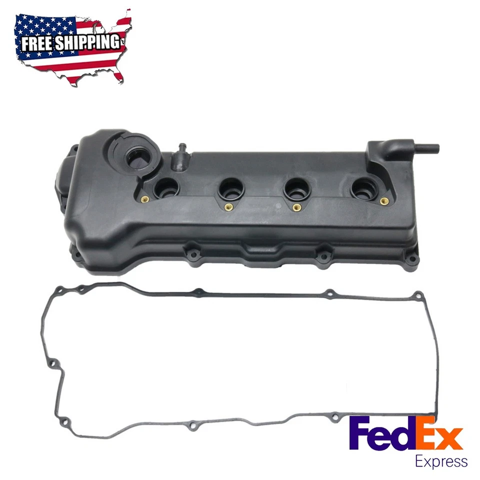 Cubierta de válvula negra para Nissan Sentra GXE XE 2000-2002 Foto 1 de 4