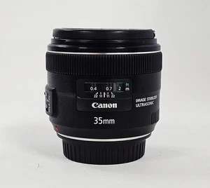 #Canon EF 35mm f/2 IS USM AF Wide Angle Lens (S/N 523000149) - Picture 1 of 5