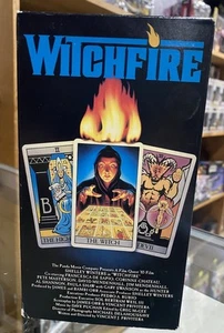 Vintage 1985 Witchfire VHS Horror 1986 Release Lightning Video Shelley Winters - Imagen 1 de 3