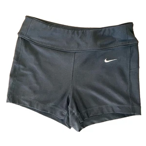 "Pantalones cortos de entrenamiento atléticos Nike Fit Dry negros de spandex XS 2,5"" entrepierna" - Imagen 1 de 6