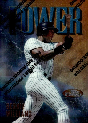 1997 Finest #45 Bernie Williams - Image 1 of 2