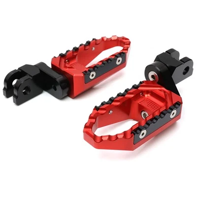 estriberas delanteras de turismo elevables rojas de 1 pulgada para Yamaha XSR 900 22 23 24 Foto 1 de 4