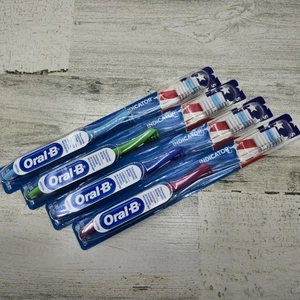 Oral B Soft Indicatore Spazzolino Completo Setole Dritte Vari Colori - Foto 1 di 4
