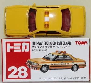 Tomica 28 Toyota Crown Road Corporation Streifenwagen - Bild 1 von 5