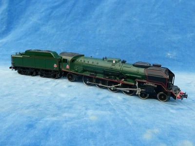 TRAIN JOUEF HO LOCOMOTIVE SNCF NEVERS 241 P 7 / 36 P 20 N° 8241 ? - ACCIDENT ! - Photo 1/4