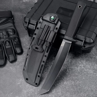 COLD STEEL Recon Tanto 7-inch  sharp blade Hunting Knife - Image 1 of 4