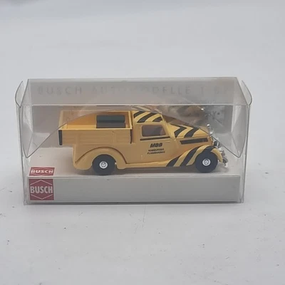Busch Mercedes 170 V MBB Hamburger Fluggzeugbau Auto Modelle 1:87 Scale Nº41504 - Image 1 of 4