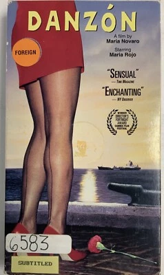 Danzon 1993 VHS Maria Novaro Maria Rojo Blance Guerra VHSshopCom  - Image 1 of 4