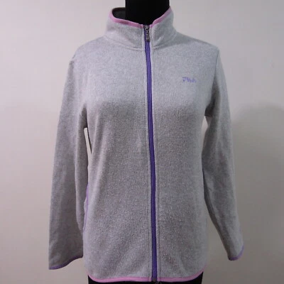 FILA Women's Fleece Jacket L 32/34 Multicoloured, GC, REF (Y00478) - Image 1 of 4