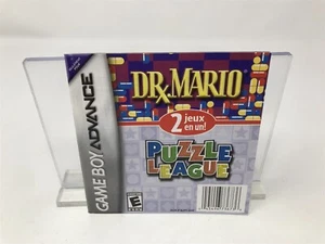 Dr. Mario & Puzzle League - Game Boy Advance GBA - Solo manual - Francés - Imagen 1 de 2