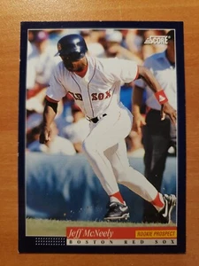 1994 Score #646 Jeff McNeely - Rookie - Boston Red Sox - MLB - Picture 1 of 2