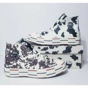 Converse Chuck 70 Hi Brain Dead Cow Print Uomo Taglia 9 - Foto 1 di 8