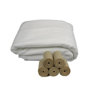 Wintervlies, 120g/m², inkl. Befestigungsband, Frostschutz, weiß, Größe wählbar - Bild 1 von 4