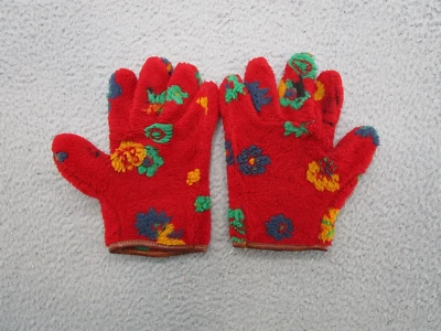 Guantes Sherpa Vintage J Peterman Jardinería Floral Coloridos Hechos en Italia LEER Foto 1 de 4