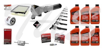 Tune Up Kit 1999 Lincoln Town Car 4.6L V8 Heavy Duty Ignition Coil DG508 SP493 - Image 1 of 4