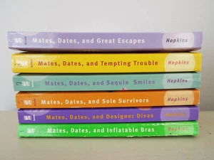 Lot 6 Mates Dates Series Books by Cathy Hopkins - Imagen 1 de 4