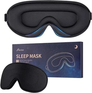 Sleep Eye Mask for Women Men: Soft Foam Comfortable Sleeping Mask, Eye Cover - Picture 1 of 7