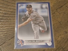 2022 Topps #130 Tyler Gilbert RC Royal Blue Arizona Diamondbacks Nmmt