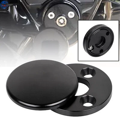 Cubierta abovedada de bloqueo de horquilla impermeable de aluminio CNC para Harley 94-2013 FLHR Road King Foto 1 de 4