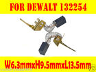 Carbon Brushes For Dewalt B&D Black Decker 132254-07 BV2000 23481 Vacuum Mulch 