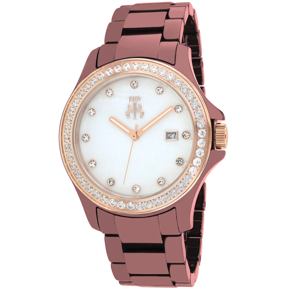 Jivago Women's Ceramic Watch Quartz Mineral Crystal JV9415