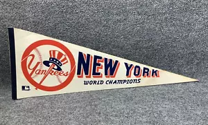 New York Yankees World Champions Pennant Commemorative Team Banner - Picture 1 of 10