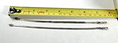 ESTADO DE COLECCIÓN. 2x brazaletes de plata de ley plata .925 #2 Foto 1 de 4