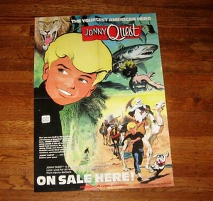 Póster promocional Jonny Quest Doug Wildey Hanna Barbera 1986 Comico The Comic Co - Imagen 1 de 12