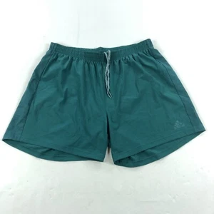 Adidas Supernova Shorts Mens XL Teal Activewear Running 5" - Picture 1 of 14