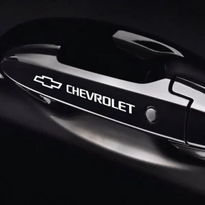 8 PZ Adesivi Replica Decals Maniglie Compatibili per Chevrolet Tuning Sticker 01 - Imagen 1 de 8