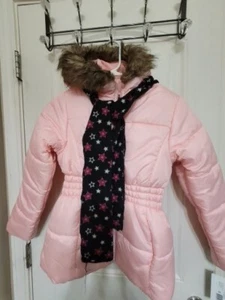 Rothschild Pink Puffer Jacket for girl size 14 - Picture 1 of 4