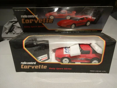 1990 Kool Aid Remote Control Red Chevy Corvette Nikko Original Packaging Box - Image 1 of 4