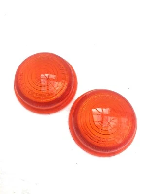 AJC5114 - LENTE DE VIDRIO LUCAS ÁMBAR L488 573266 OE AUSTIN HEALEY L/ROVER/MORRIS Foto 1 de 2