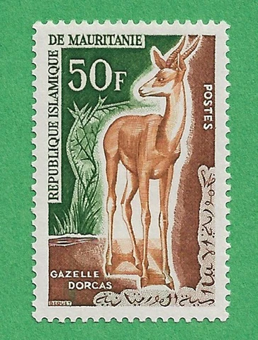 Mauritania Scott 144 MNH 1963 Dorcas Gazelle stamp Cover