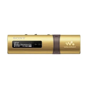 Gold Sony MP3 NWZ-B183F Protable Music Player 4GB Walkman USB MP3 Player - Picture 1 of 5