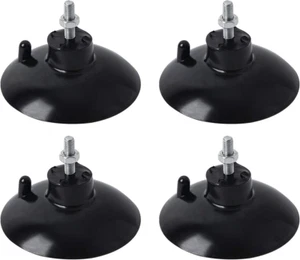 HSTECH (4 Pcs) Black French Fry Suction Cup Feet Compatible with Industrial - Picture 1 of 12