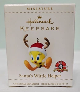 *NUNCA ABIERTO* - 2006 Hallmark Ornament - SANTA'S WITTLE HELPER - Piolín Mini* - Imagen 1 de 4