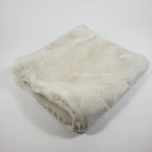 Pottery barn Alpaca Faux Fur Pillow Cover 26"  Ivory Euro Sham