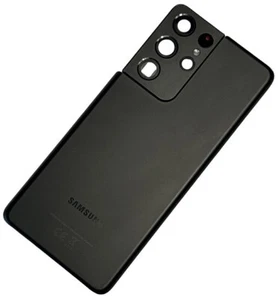 Original Samsung Galaxy S21 Ultra Akkudeckel Backcover Kameraglas Schwarz - Bild 1 von 3