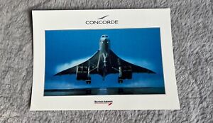 Concorde AK Ansichtskarte Postkarte Rar Vintage Original British Airways