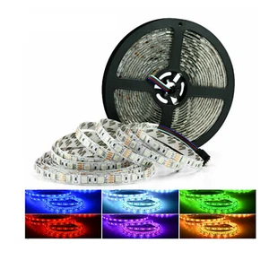 LED Streifen Lichter 12V 16,4ft 3528 RGB Wasserdicht SMD 300 LED Flexible Streifen Licht - Bild 1 von 19