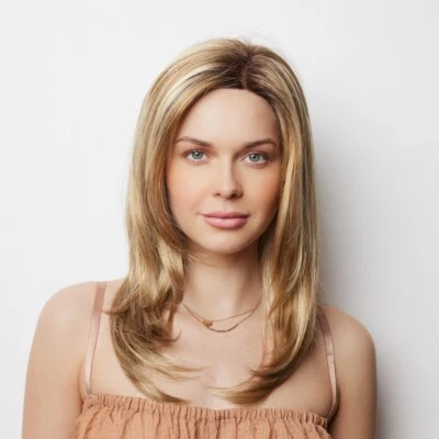 BRANDI RENE OF PARIS AMORE MONO TOP WIG *ROOTED COLORS *MAKE BEST OFFER - Image 1 of 4