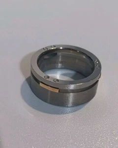 Anillo Dolan Bullock Oro 18k Acero Inoxidable Colección Melbourne Talla 9.5 Nuevo - Imagen 1 de 9