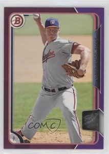 2015 Bowman Prospects Purple /250 Jake Johansen #BP130