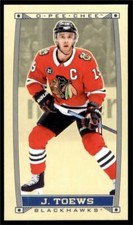 2019-20 UD O-Pee-Chee Caramel Mini #C-16 Jonathan Toews - Chicago Blackhawks