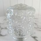 Vintage Flush Mount Ceiling  Glass Globe Replacement Shade Circle Pattern 1 Bulb