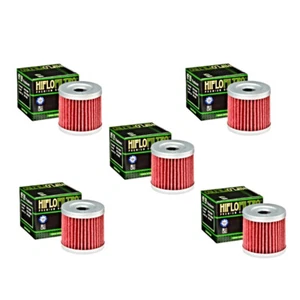 Hiflofiltro Oil Filter 5 Pack DR-Z400E 00-07 & DR-Z400S DR-Z400SM 00-2018 - Picture 1 of 2