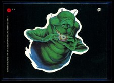 SLIMER HAPPY 1989 Topps Ghostbusters II Sticker #4 C3