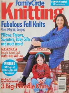 Family Circle Knitting Magazine Fabulous Fall Knits Fall 1997 e2 - Picture 1 of 4